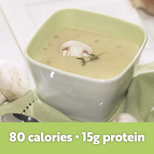 Soupe à la crème de champignons Pr0ti