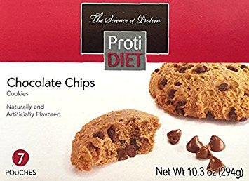 Gâteaux avec des pépites de chocolat